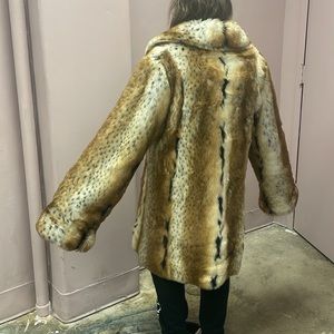 PAMELA MCCOY FAUX FUR JACKET